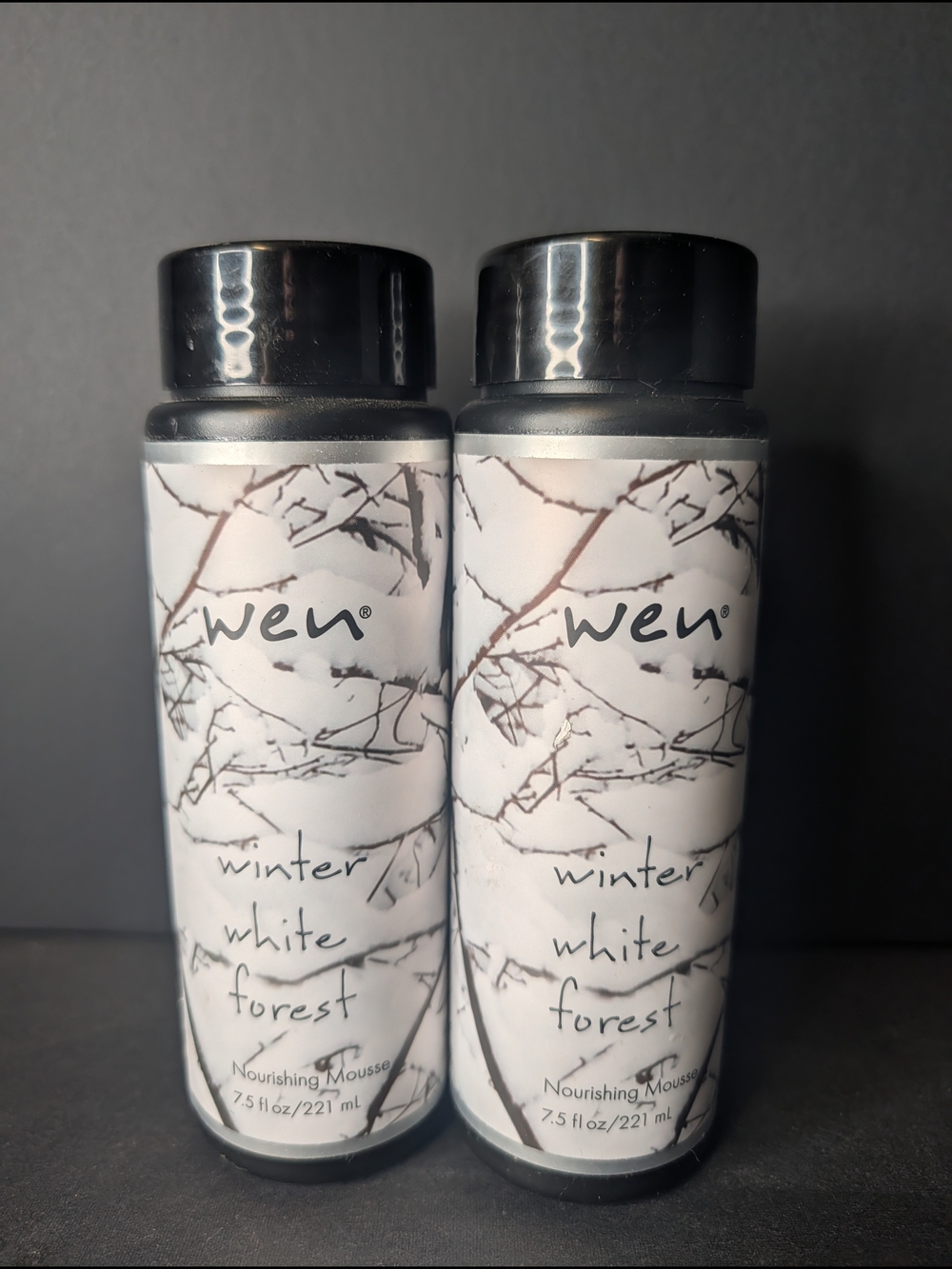Wen Winter White Forest Nourishing Mousse - White & Black